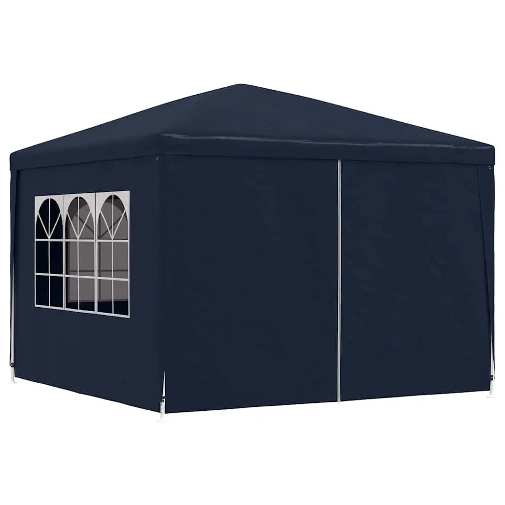 Outdoor Canopy Party Tent 3x3m Garden Shelter with Zippered Door Panels
