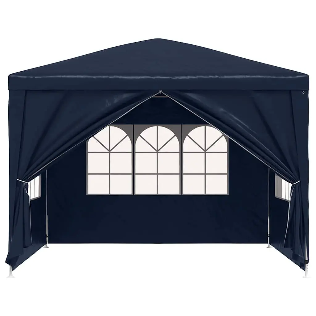 Outdoor Canopy Party Tent 3x3m Garden Shelter with Zippered Door Panels