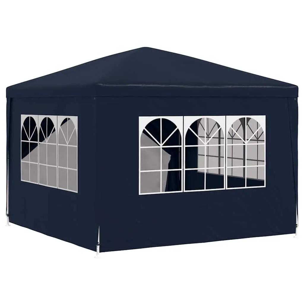 Outdoor Canopy Party Tent 3x3m Garden Shelter with Zippered Door Panels