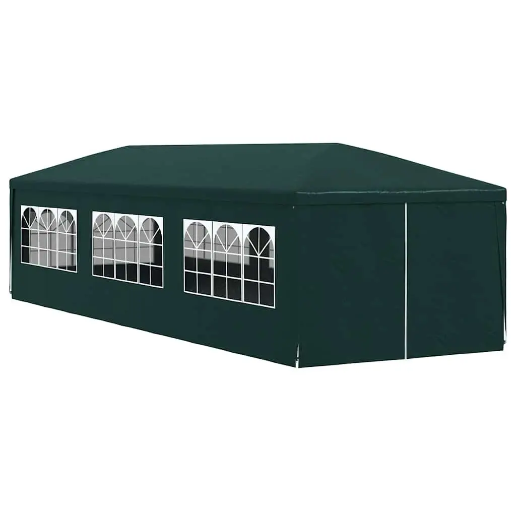 Party Tent Outdoor 3x9m Green Canopy Gazebo Garden Marquee with Side Panels