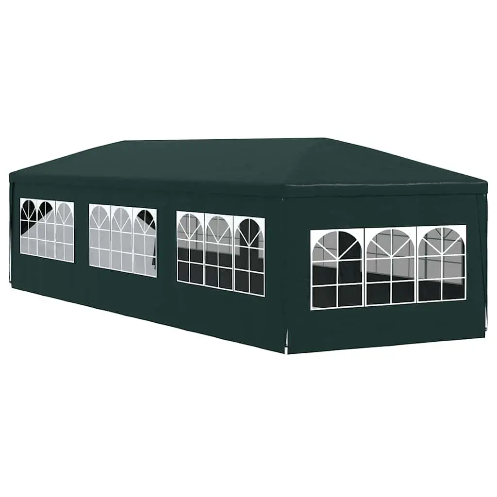 Party Tent Outdoor 3x9m Green Canopy Gazebo Garden Marquee with Side Panels