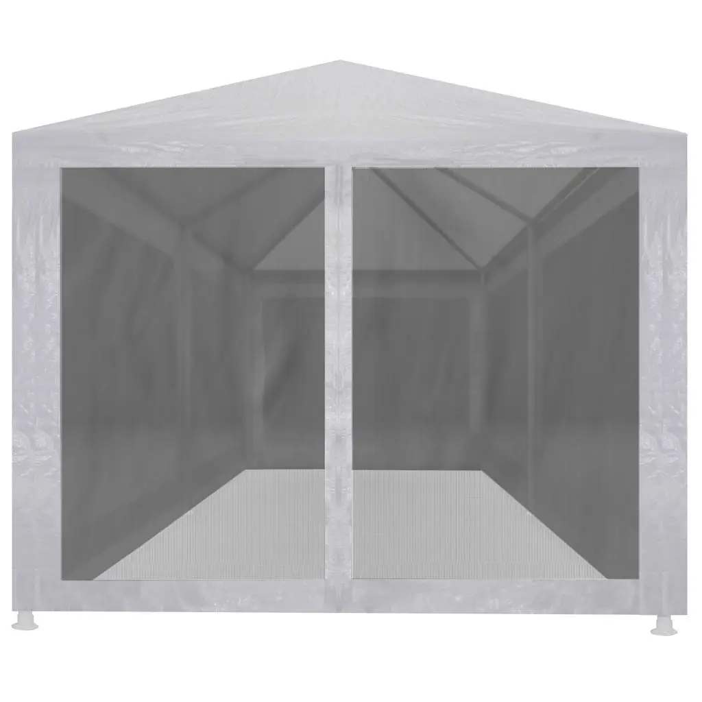 Party Tent Outdoor 6x3 m with Mesh Sidewalls