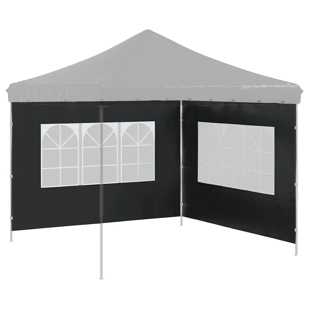 Marquee Tent Sidewall 2pcs with Window Weather-Resistant Outdoor Event Canopy