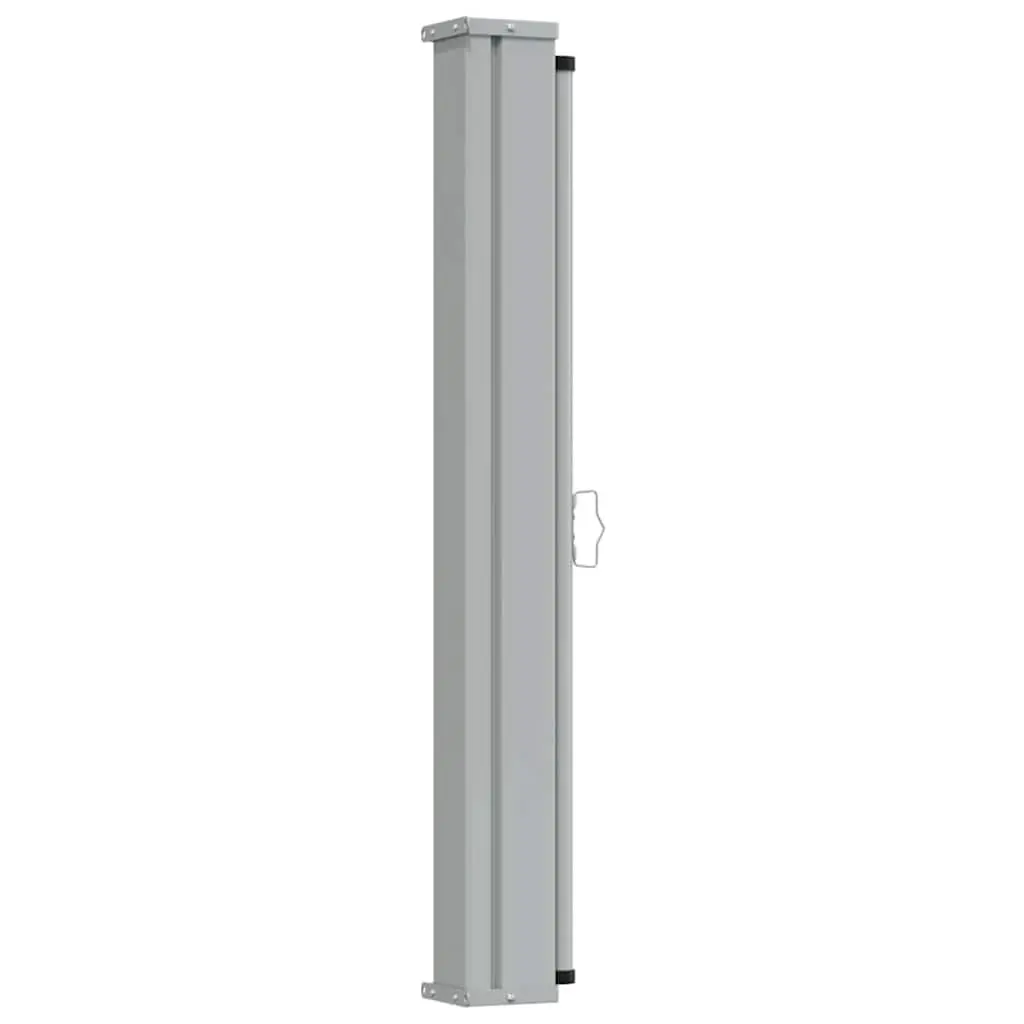 Retractable Side Awning for Patio 120 x 300 cm Grey Outdoor Privacy Shade