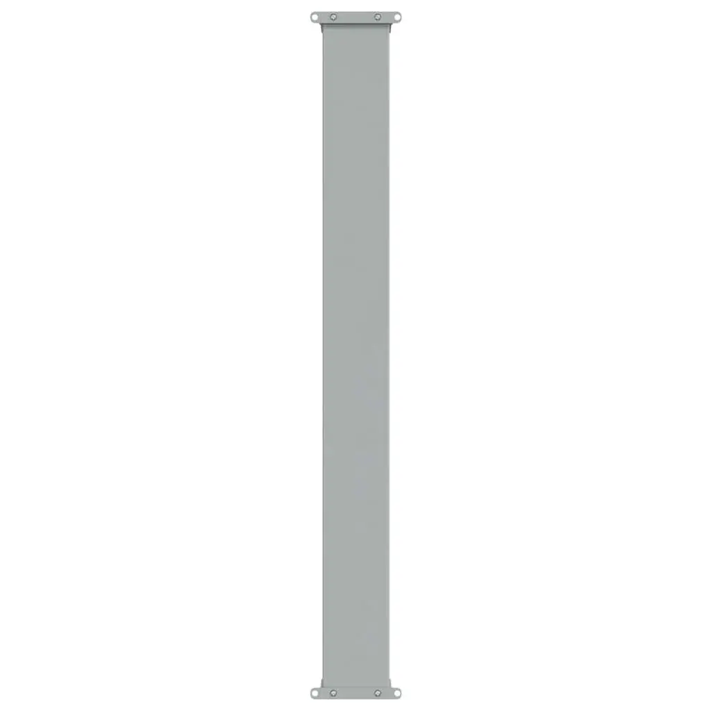 Retractable Side Awning for Patio 120 x 300 cm Grey Outdoor Privacy Shade
