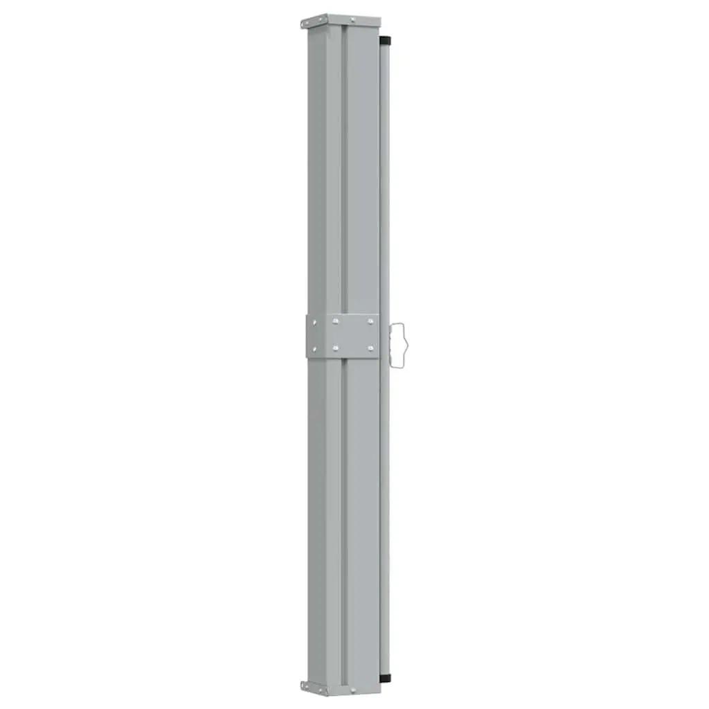 Patio Retractable Side Awning 140 x 300 cm Outdoor Privacy Screen Shade Cream
