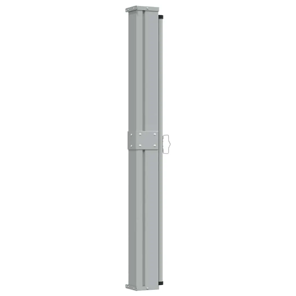 Retractable Side Awning 140 x 300 cm Patio Balcony Privacy Screen Grey Outdoor