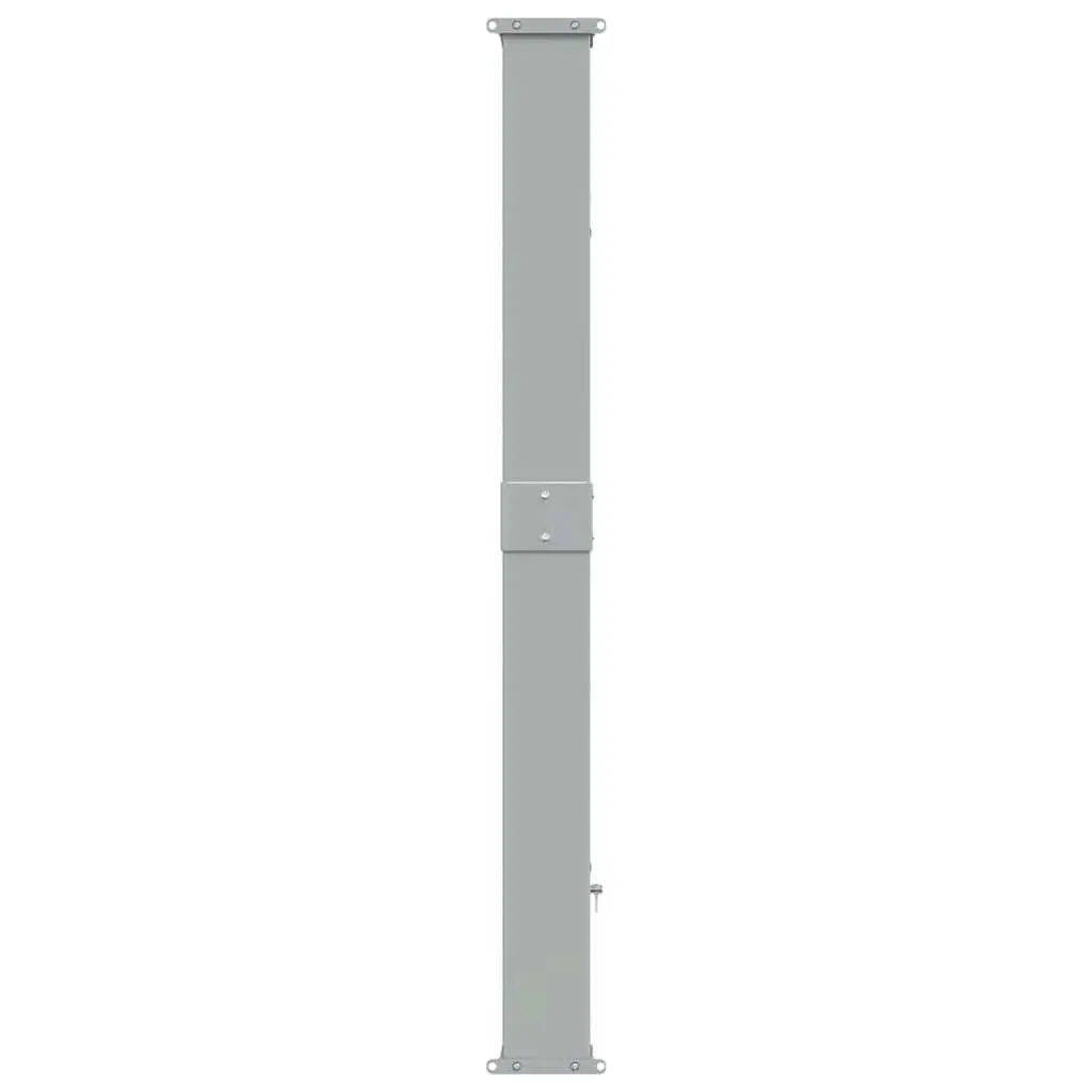 Retractable Side Awning 140 x 300 cm Patio Balcony Privacy Screen Grey Outdoor