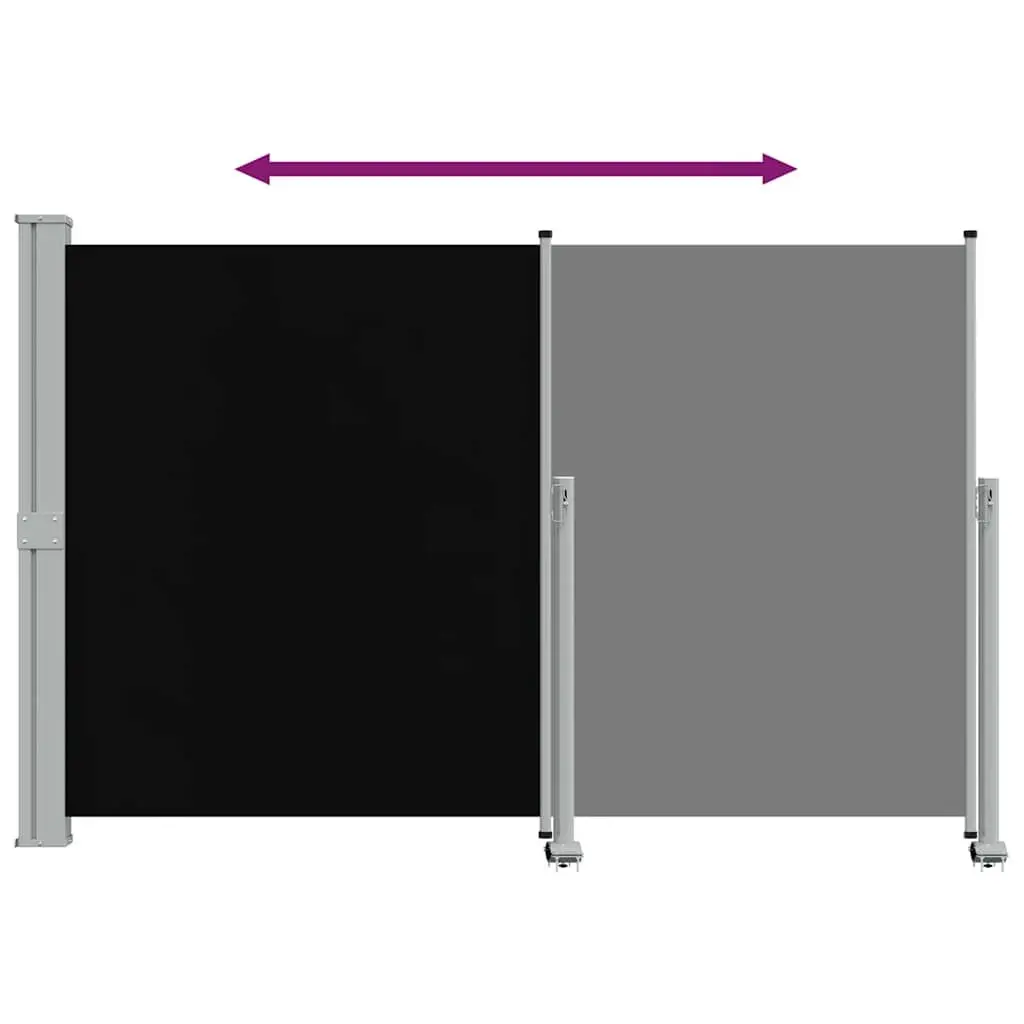Retractable Side Awning for Patio Balcony 160 x 300 cm Outdoor Privacy Screen