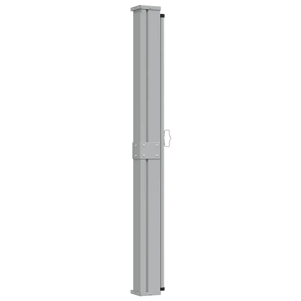 Retractable Side Awning for Patio 160 x 300 cm Grey Outdoor Privacy Screen Shade