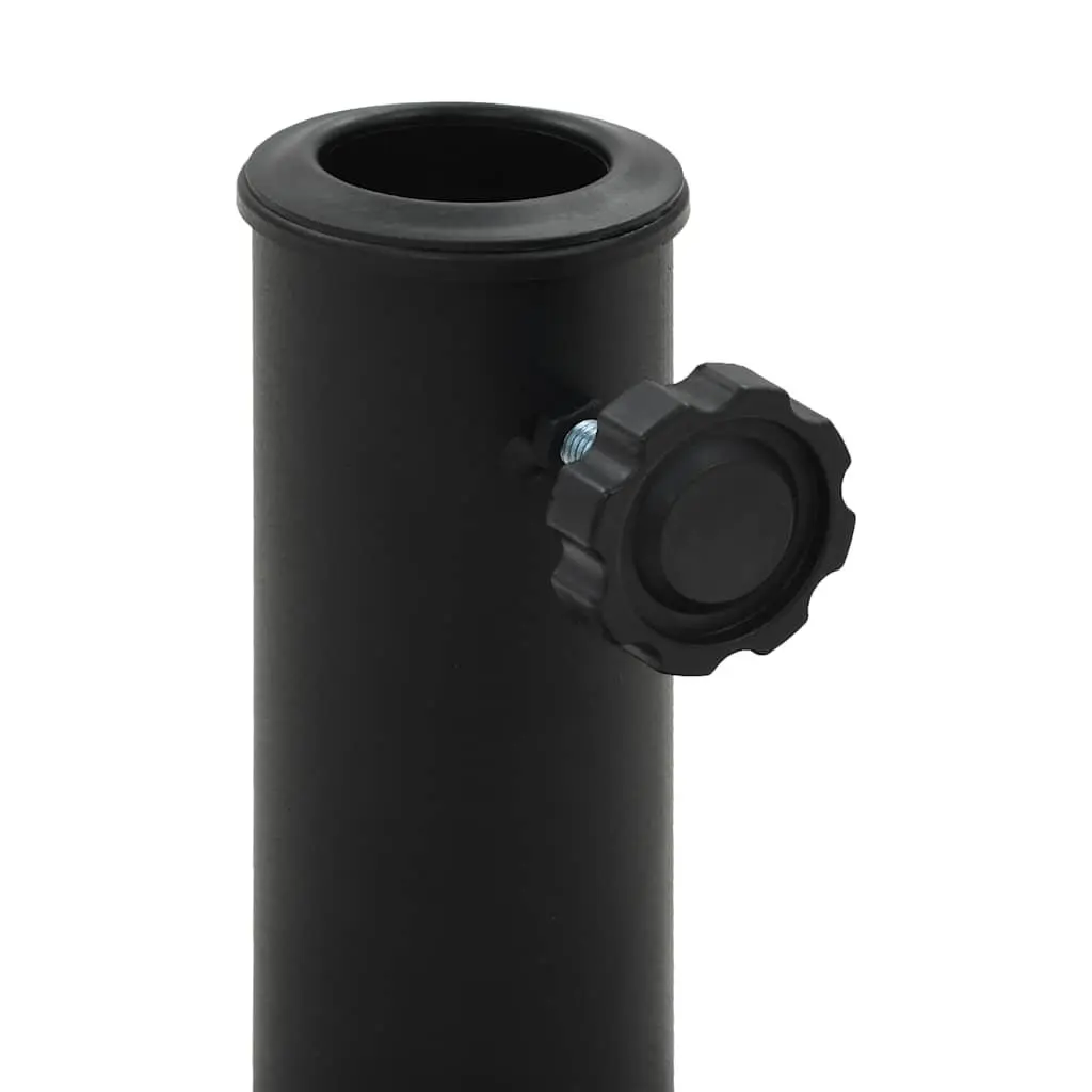 Half Round Parasol Base Outdoor Umbrella Stand Weather Resistant Polyresin
