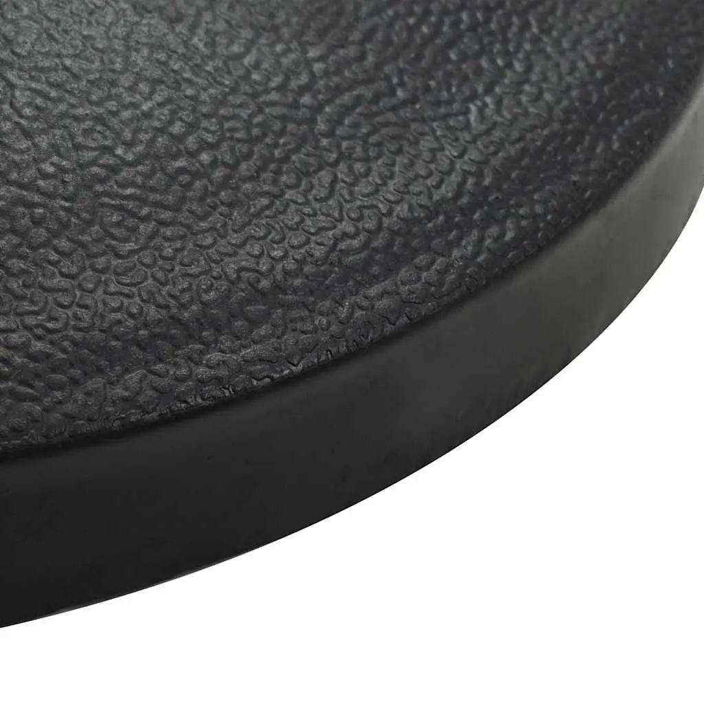 Half Round Parasol Base Outdoor Umbrella Stand Weather Resistant Polyresin