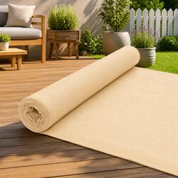 Privacy Net HDPE 1.5m x 25m Beige Shade Solution