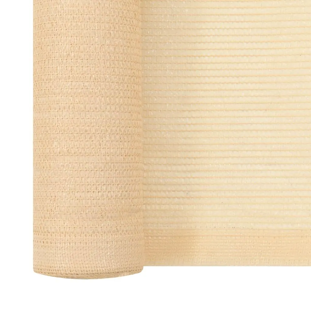Beige HDPE Privacy Net 2x10m
