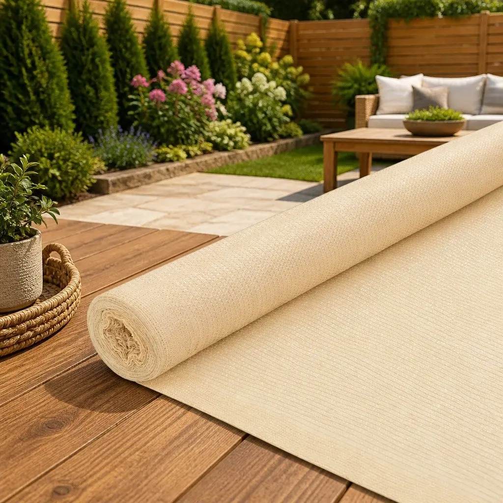Beige Privacy Shade Net 2x25m