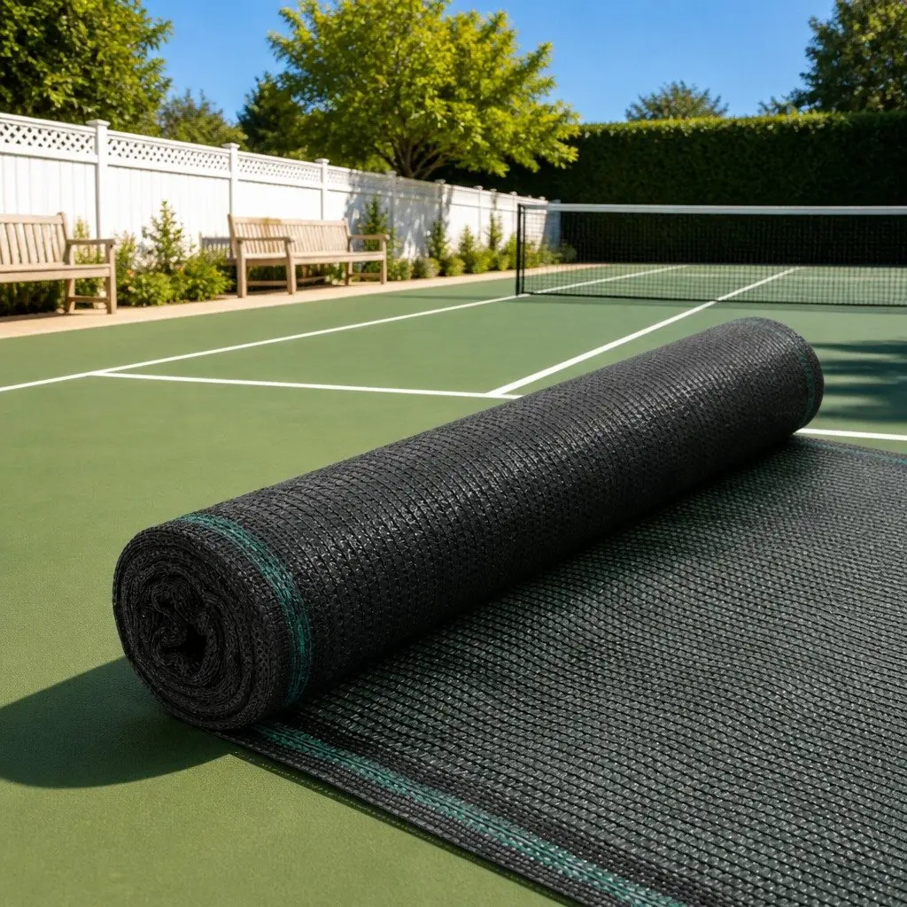 Tennis Court Windbreak Privacy Barrier 1.8 x 25m Green