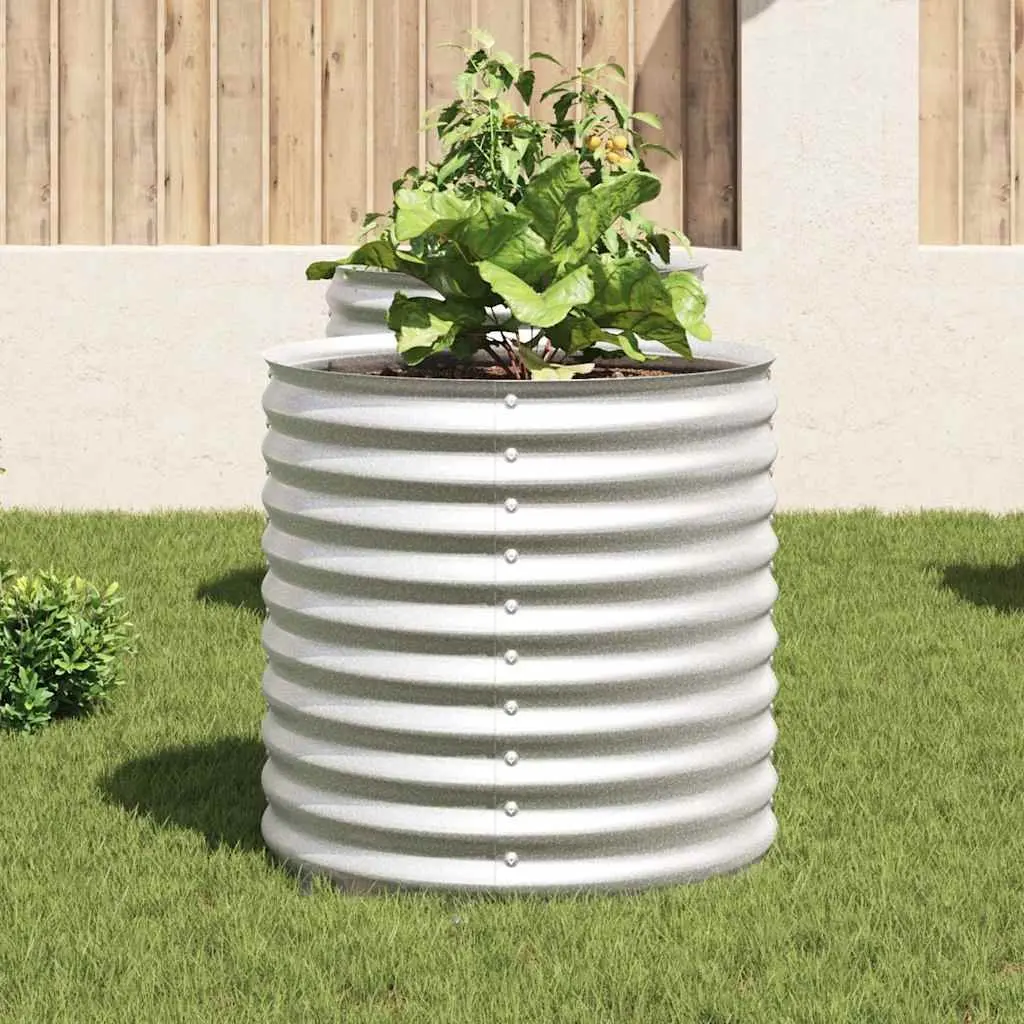 80x80x81 cm Galvanised Steel Planter