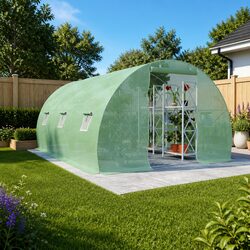 13.5m² Greenhouse Dimensions and Features Overview