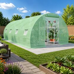 Specifications for 18 m² Greenhouse with Steel Frame