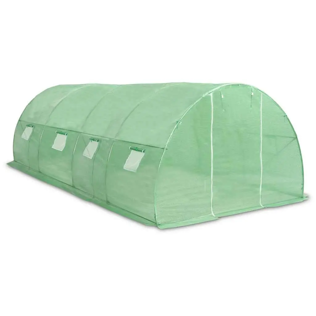 18 m² Greenhouse with Steel Frame