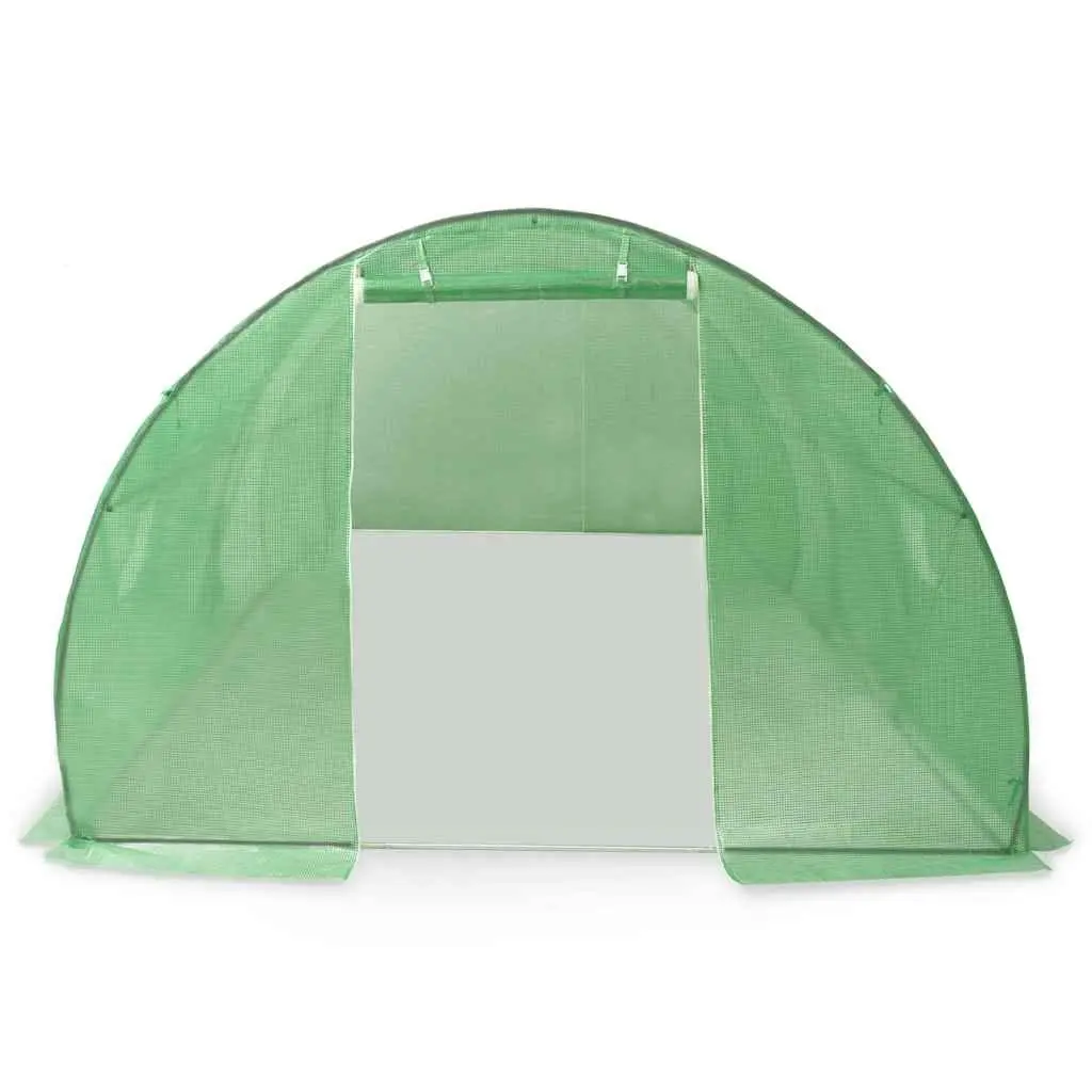 18 m² Greenhouse with Steel Frame