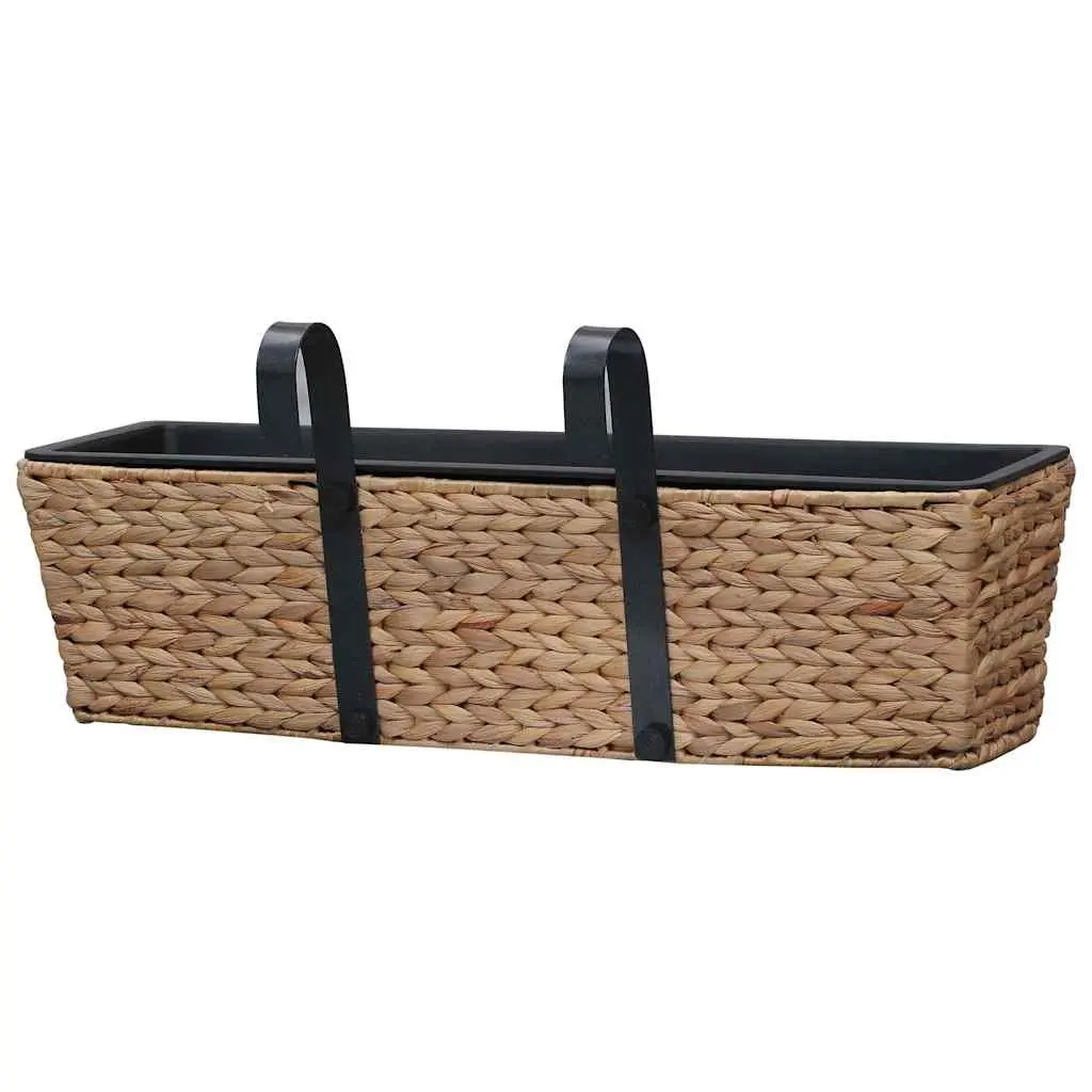 Water Hyacinth Planters Indoor Plant Pots 2 Piece Set Removable Containers