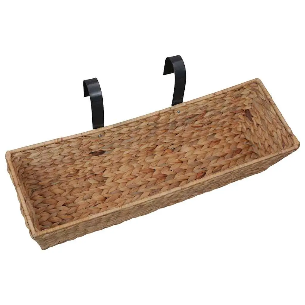 Water Hyacinth Planters Indoor Plant Pots 2 Piece Set Removable Containers
