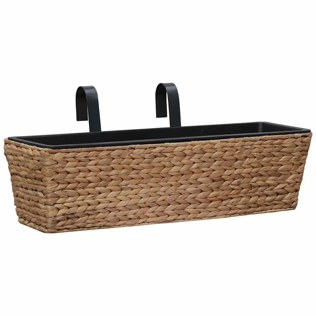 Water Hyacinth Planters Indoor Plant Pots 2 Piece Set Removable Containers