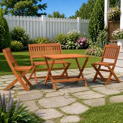 Specifications for 4-Piece Kids Outdoor Dining Set