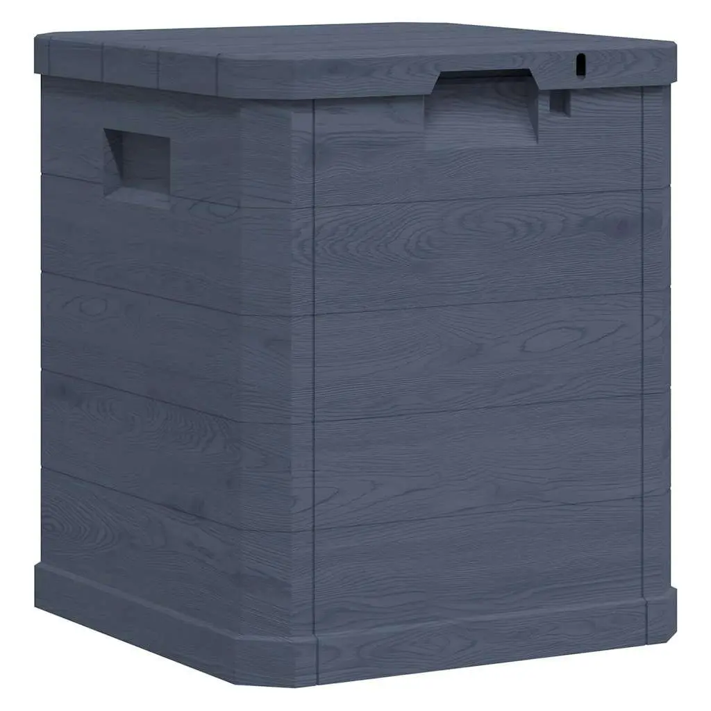 90L Weather-Resistant Anthracite Garden Storage Box