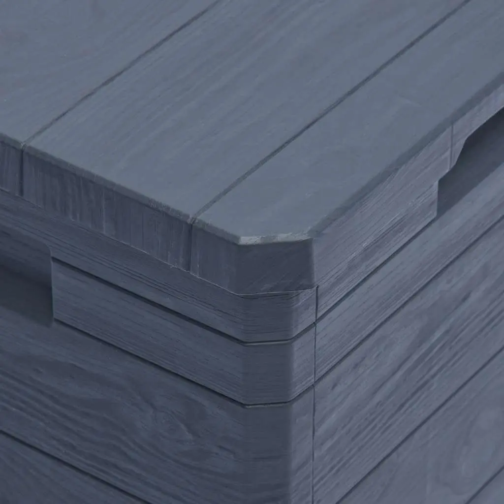 90L Weather-Resistant Anthracite Garden Storage Box