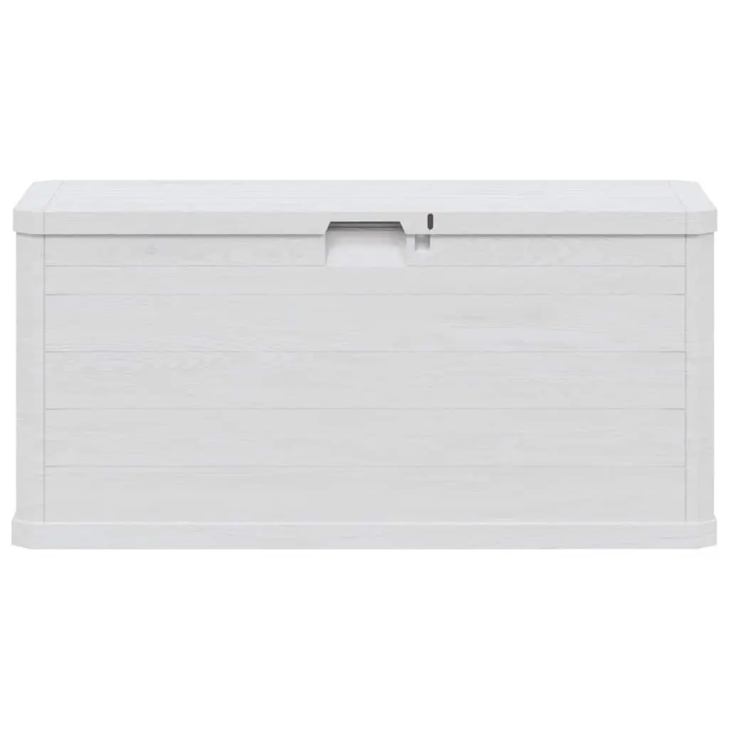 Garden Storage Box Outdoor Container 280L Grey Plastic Weatherproof