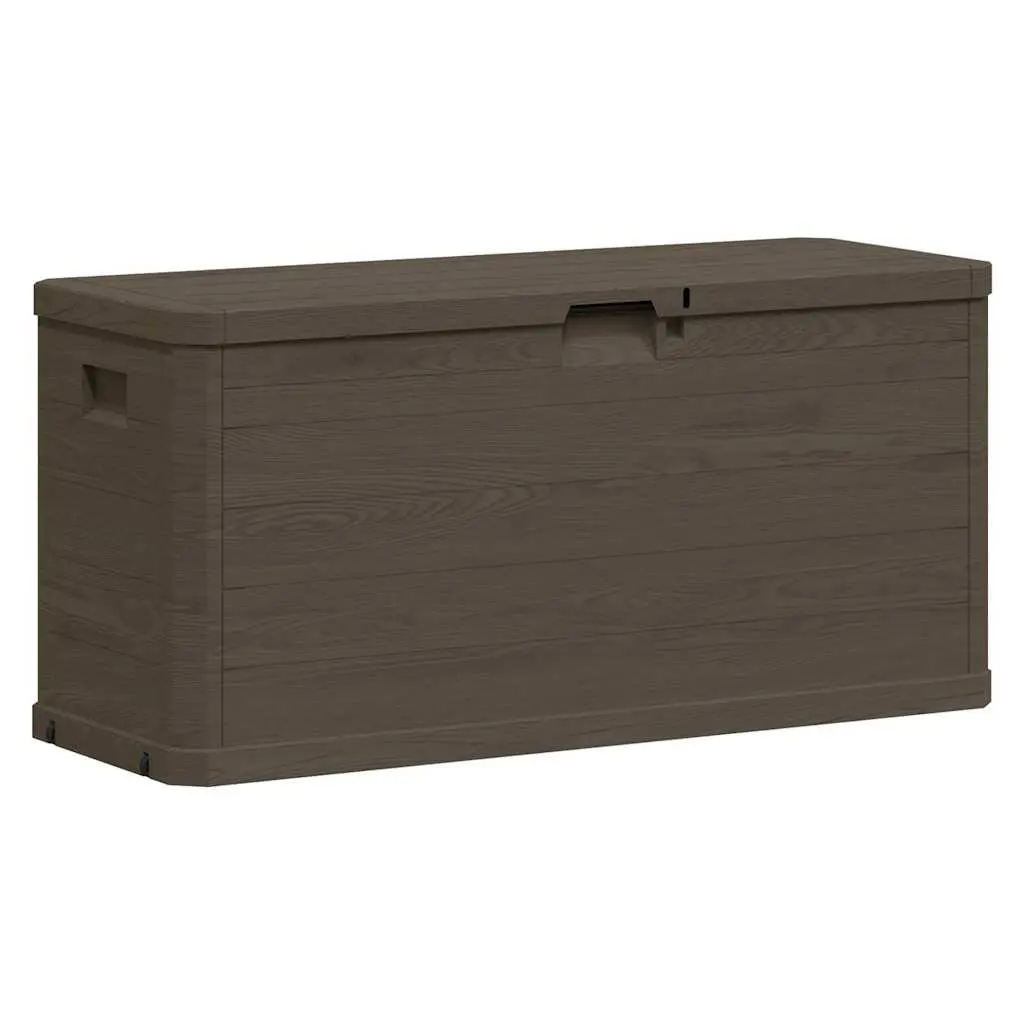 Storage Box Outdoor Use 280L Brown