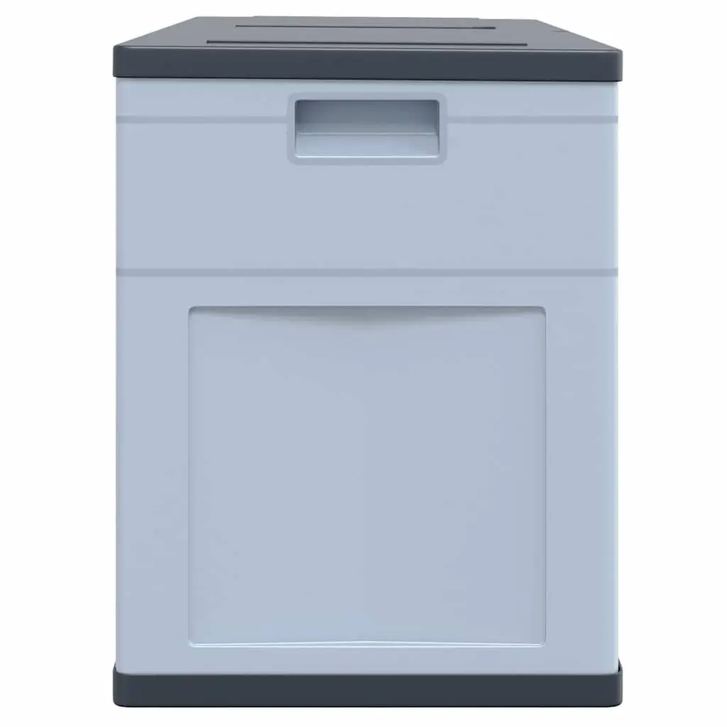 Storage Box Outdoor 320L Weatherproof Plastic Grey