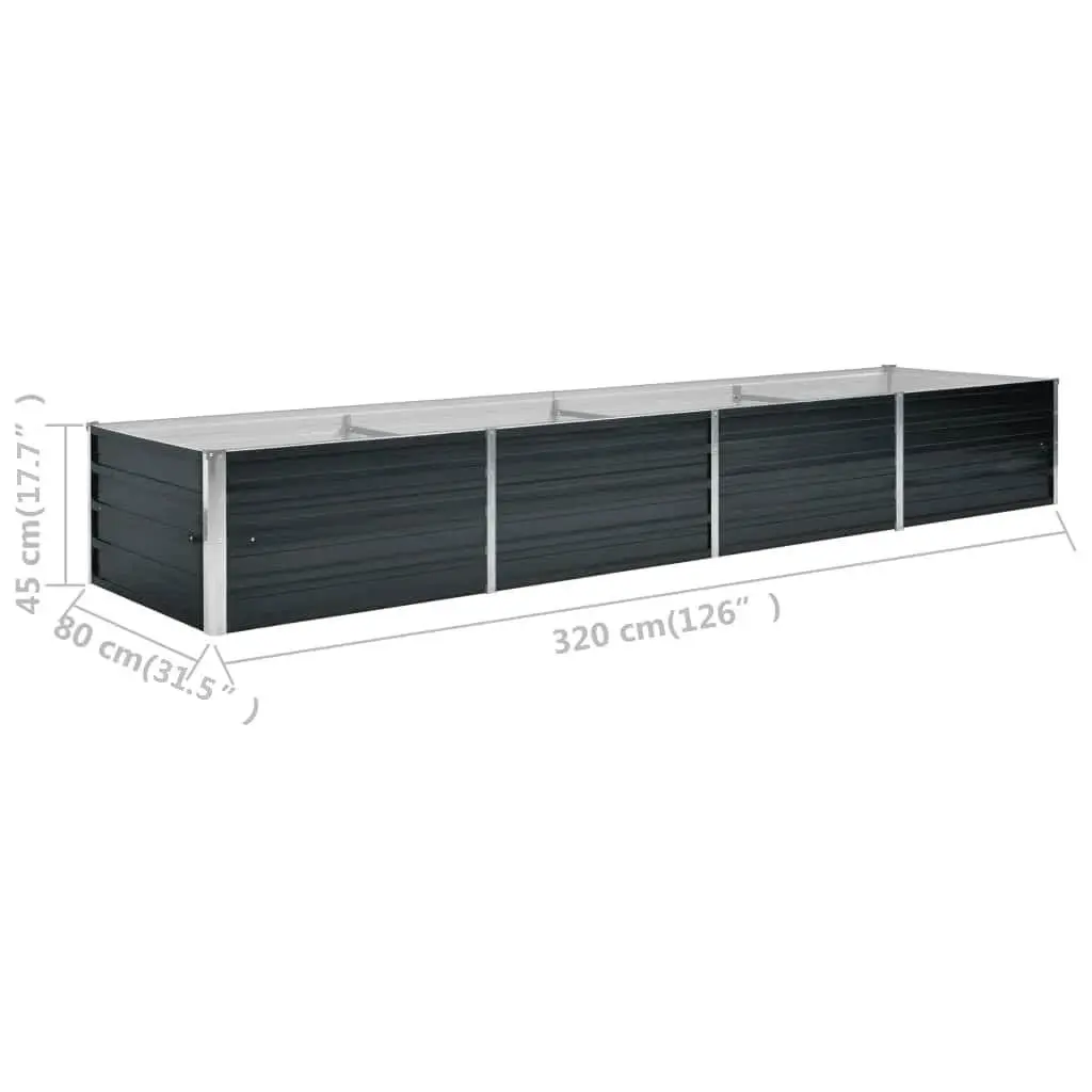 Raised Garden Bed 320x80x45cm