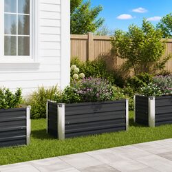 Specifications for Anthracite Raised Garden Bed Planter