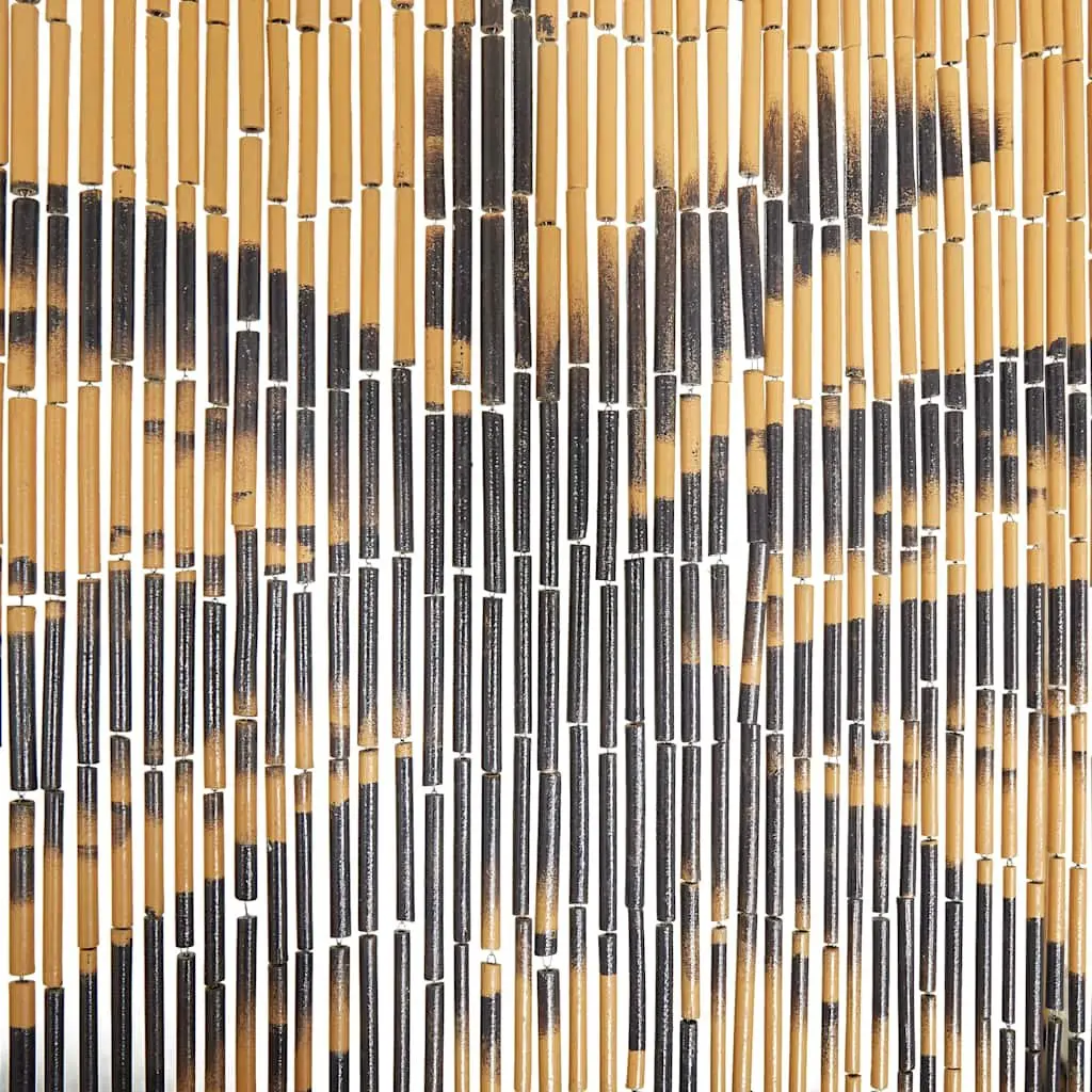 Bamboo Insect Door Curtain for Apartments Bars Patios Balconies 90 x 200 cm Multicolour