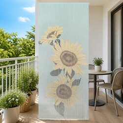 90x200 cm Insect Door Curtain in Bamboo Material