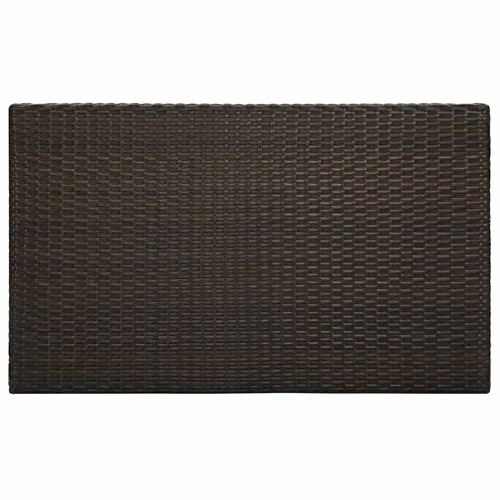 Brown Outdoor Bar Table