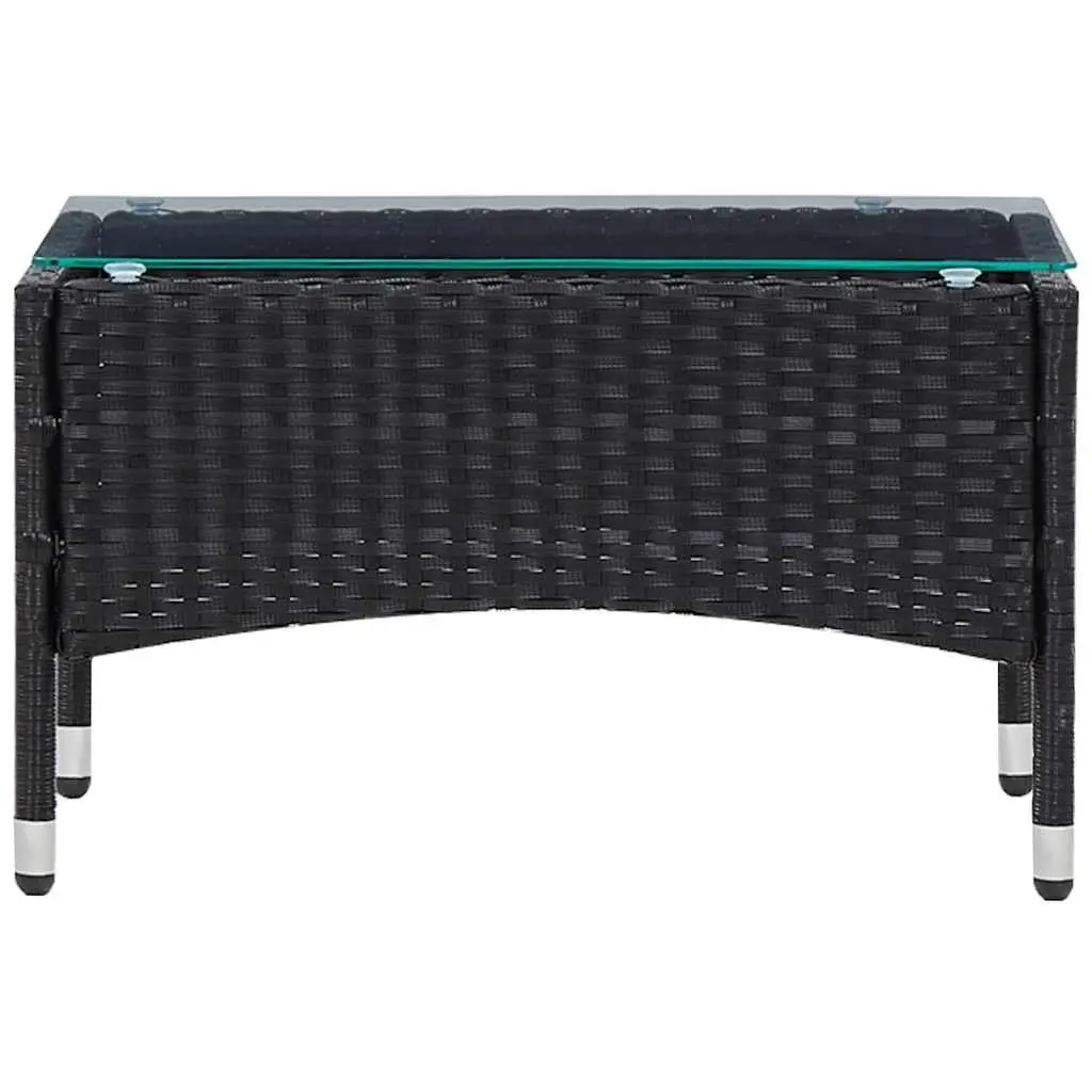 Outdoor Garden Lounge Set PE Rattan Sofa Table Cushions 4 Piece
