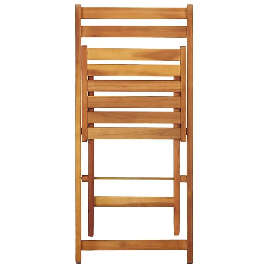 Garden Planter Table with 2 Folding Bistro Chairs Outdoor Furniture Set
