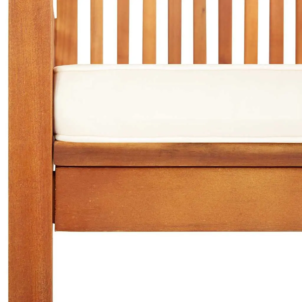 Acacia Wood Outdoor Dining Chairs Set