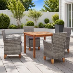 Specifications of 5-Piece Outdoor Dining Set