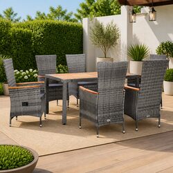 Specifications of the 7 Piece Outdoor Dining Set