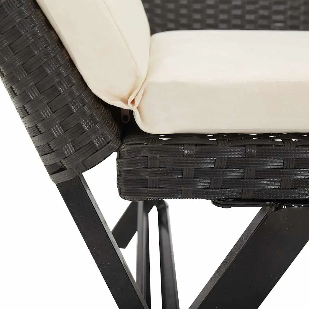 Outdoor Garden Bench Daybed 176cm for Patio with Cushions