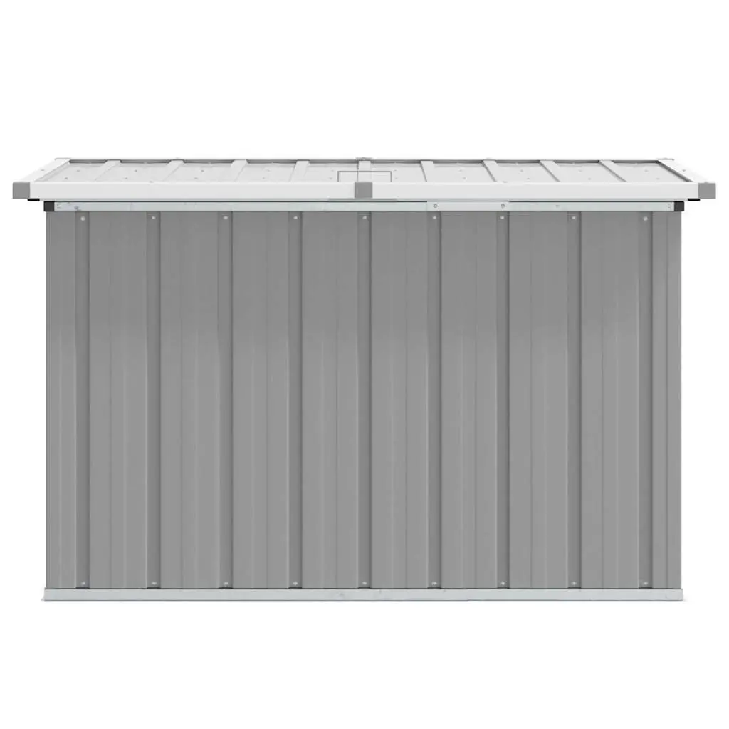 Garden Storage Box Grey Outdoor Patio Deck Cushion Chest Container Weather