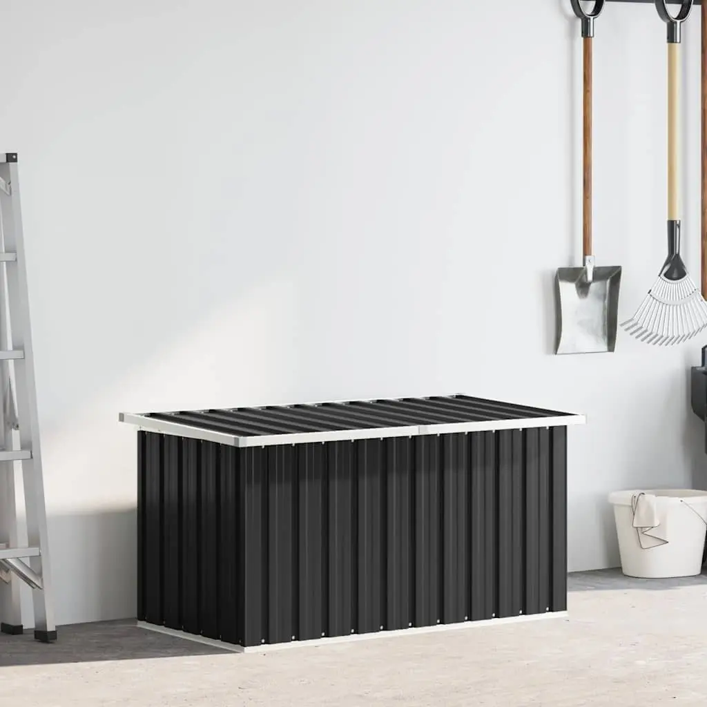 Garden Storage Box Anthracite Outdoor Patio Deck Cushion Blanket Organiser Chest