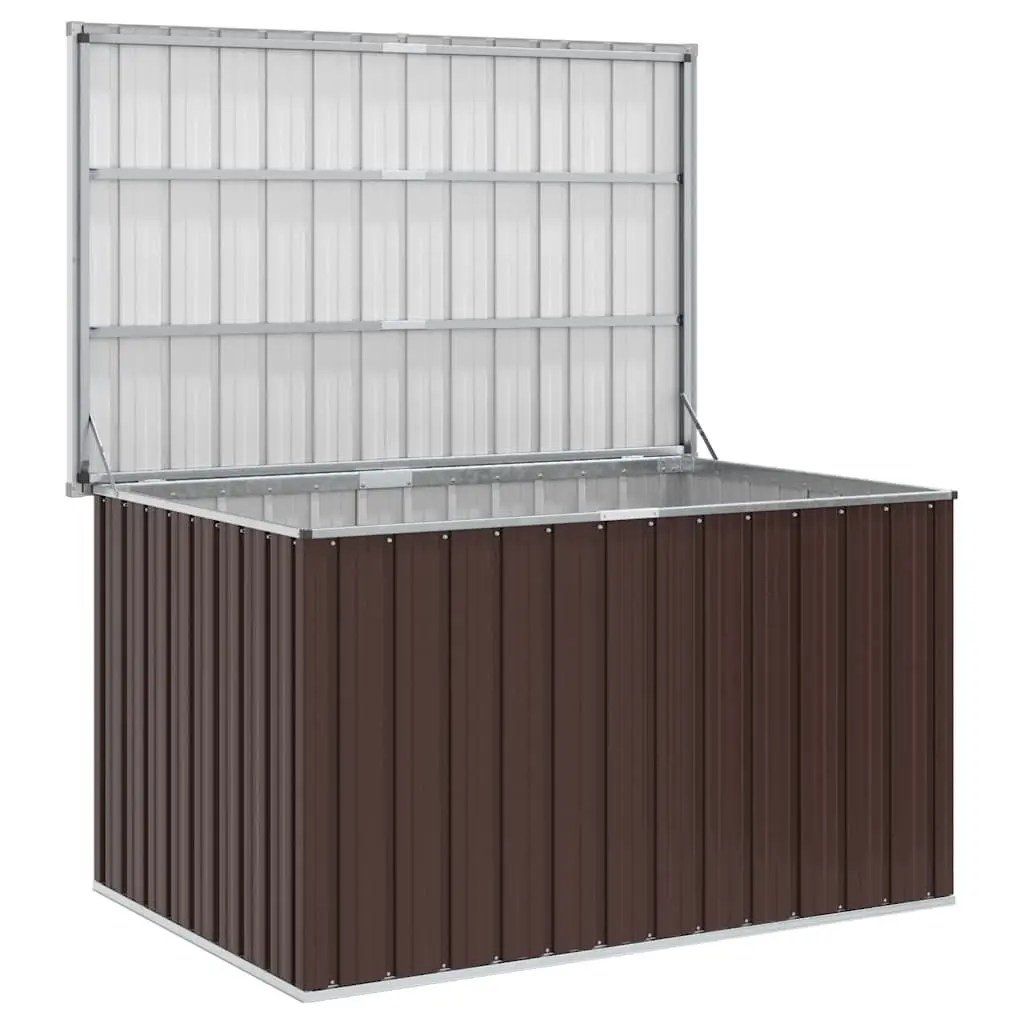 Garden Storage Box Brown Outdoor Patio Deck Furniture Bench Seat Cushion