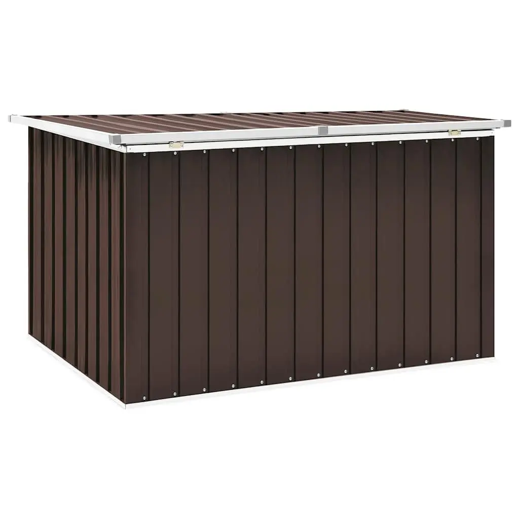 Garden Storage Box Brown Outdoor Patio Deck Furniture Bench Seat Cushion
