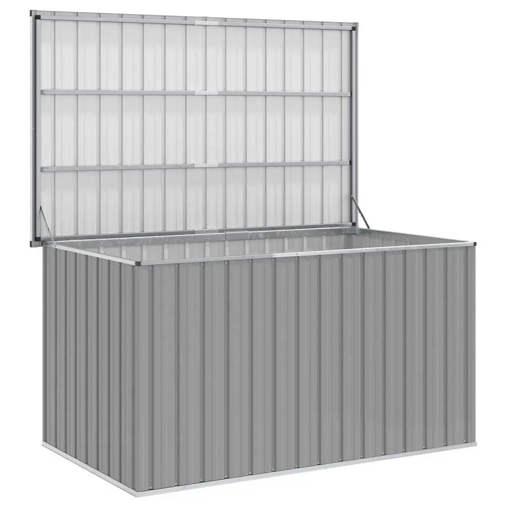 Garden Storage Box Outdoor Patio Deck Organizer Grey 171x99x93cm